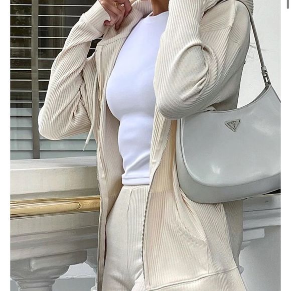 See It Clearly White Fox Jacket - Picture 2 of 6